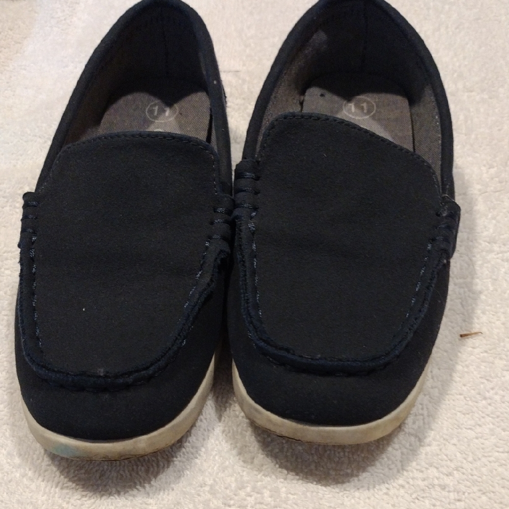 Classic Black Kids Loafers
